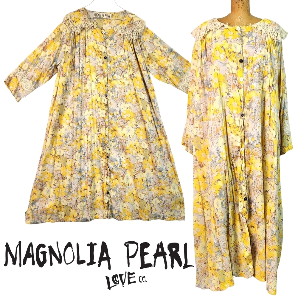 Magnolia Pearl - European Cotton Lila Bell Dress - Banana Bread